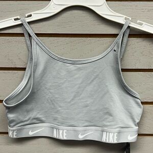 Nike Gray Sports Bra Sz L